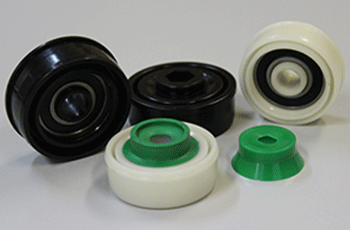 Series DF Plastic Housed Precision Conveyor Bearings.